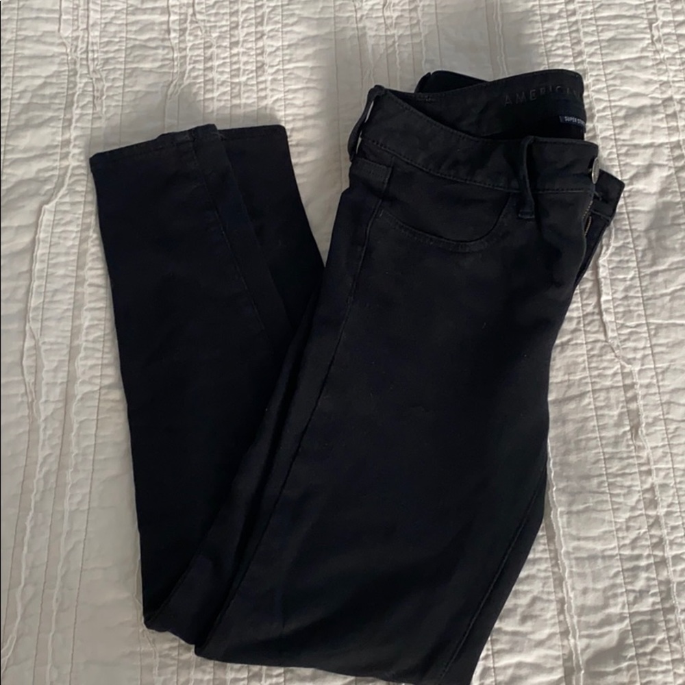 Black American Eagle Jeggings